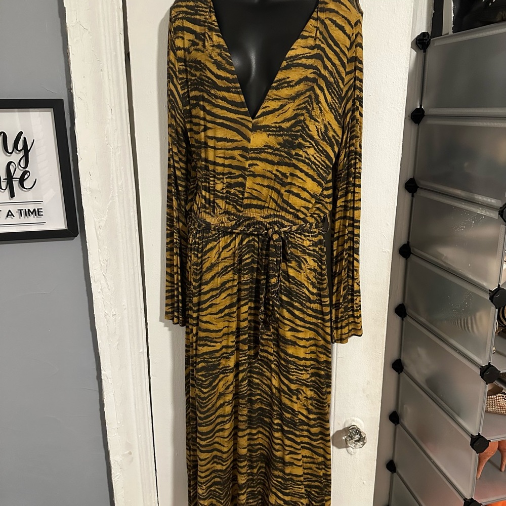 Tiger Print Dress